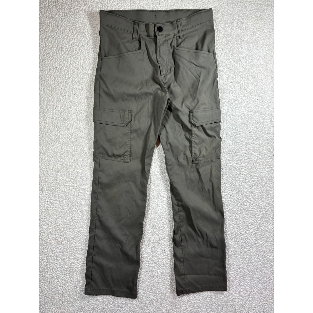 Wrangler ATG Cargo Pants Boys 16 Regular Olive Green Stretch Outdoor Hiking